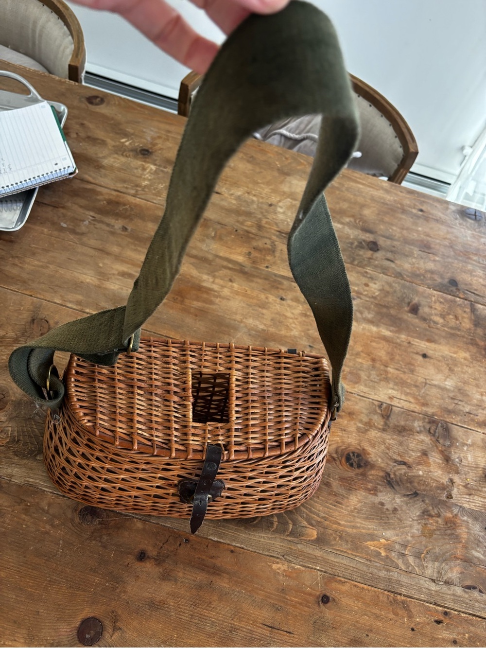 Authentic fishing basket - Picture 4 of 4